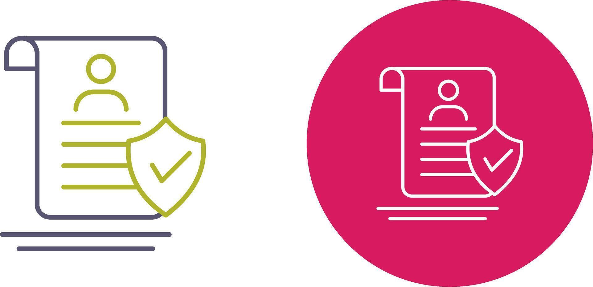 Verified Icon Design vector