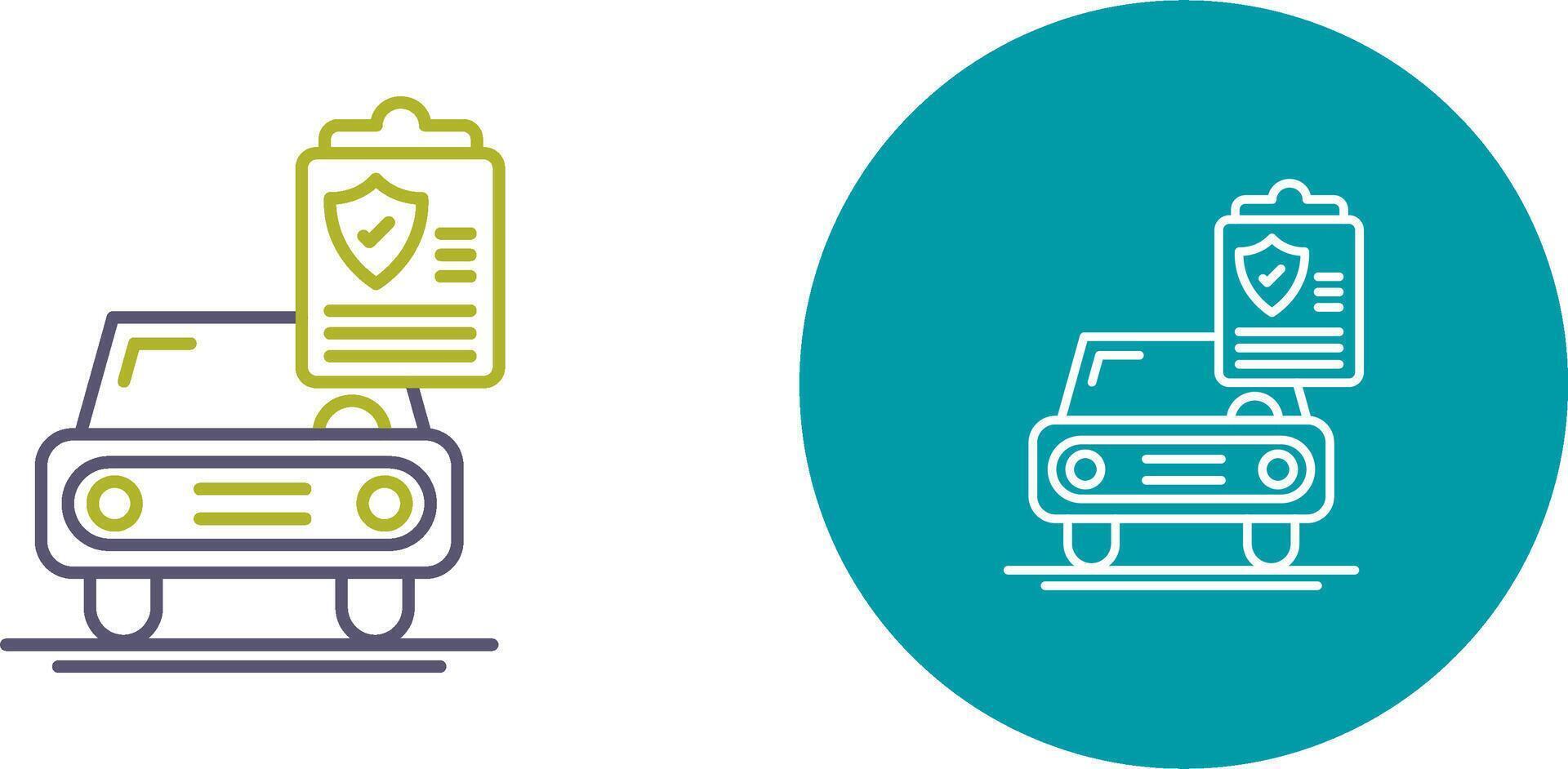 Protection Policy Icon Design vector