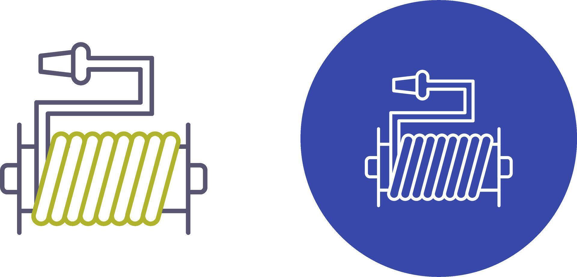 Water Hose Icon Design vector