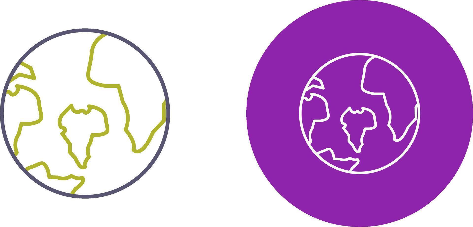 World Icon Design vector
