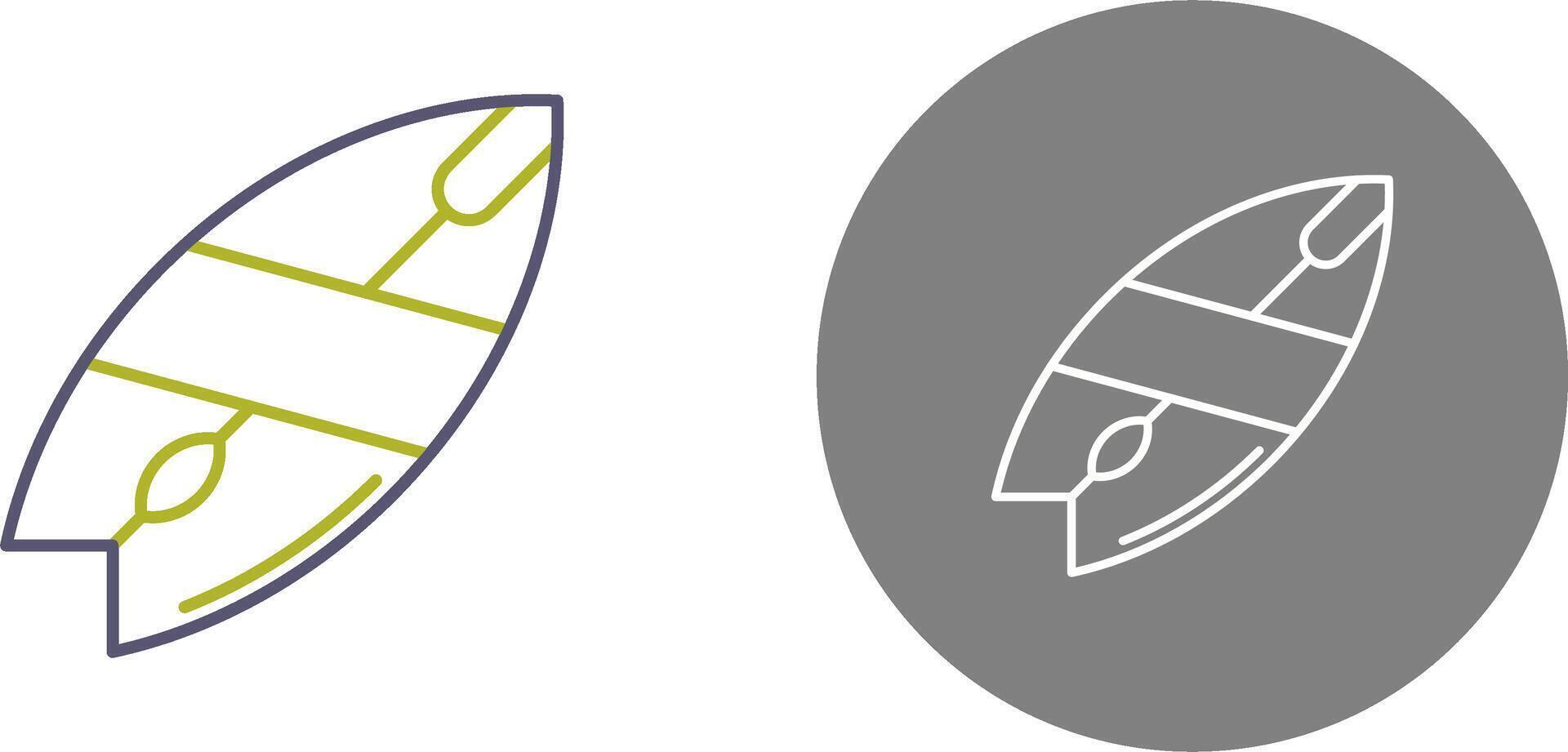 Surfboard Icon Design vector