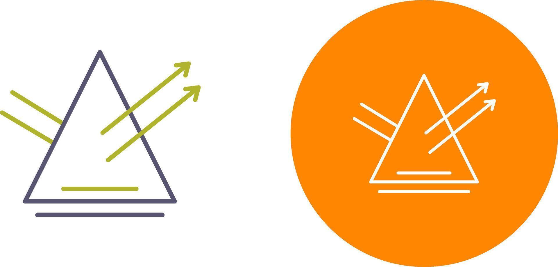 Reflection Icon Design vector