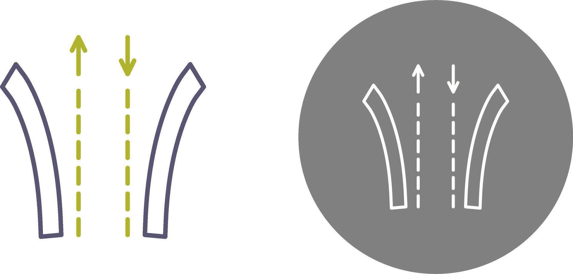 Way Icon Design vector