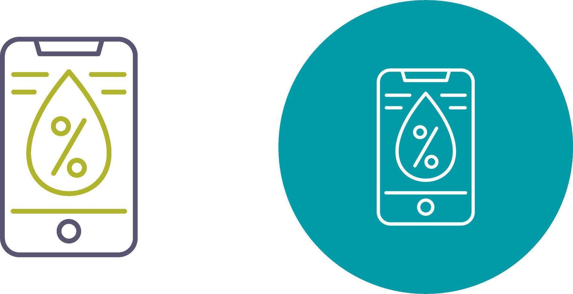 Water Icon Design vector