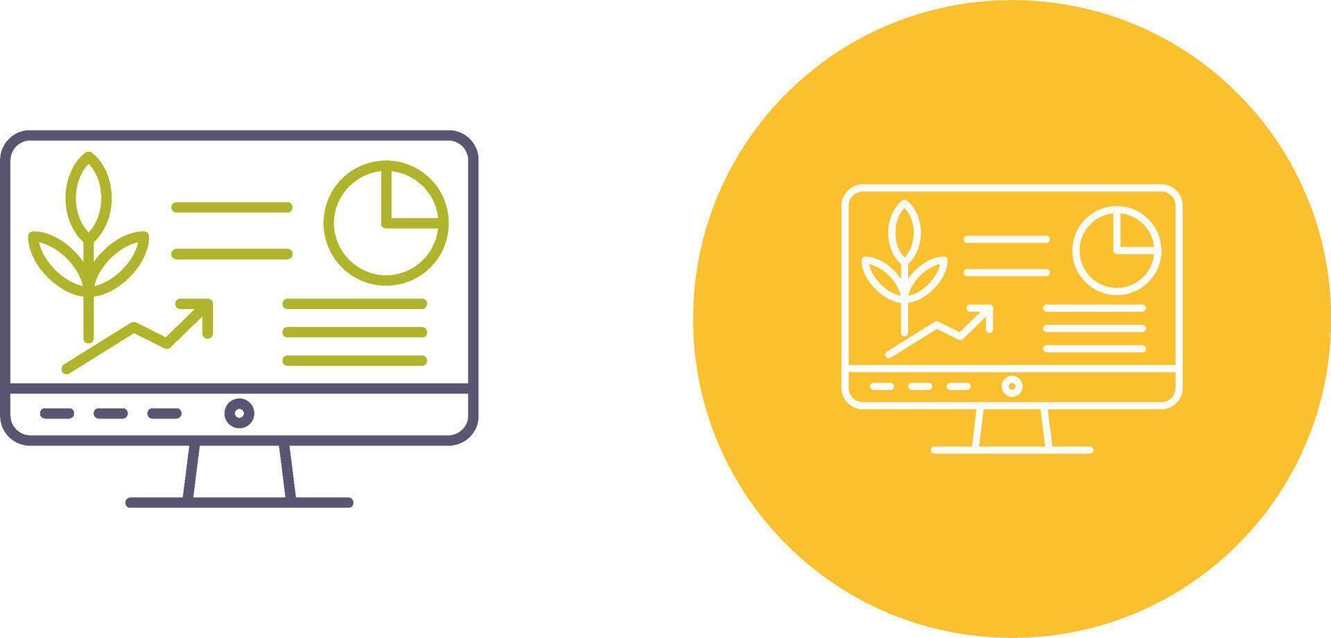 Computer Icon Design vector