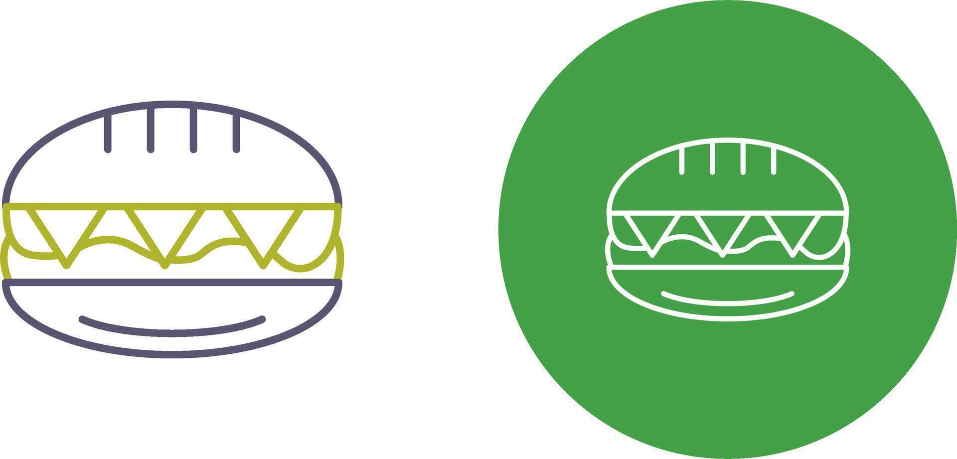 Sandwich Icon Design vector