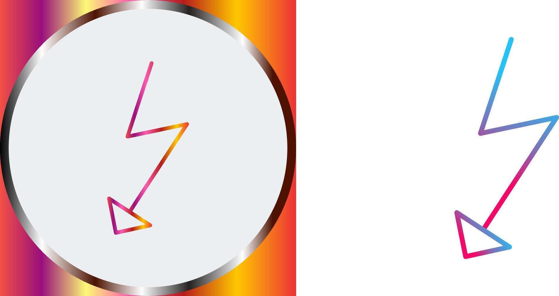 Unique Flash Icon Design vector