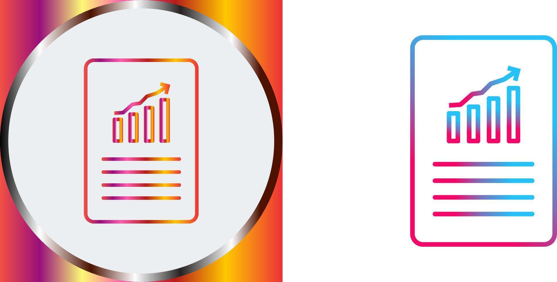 Unique Data Files Icon Design vector