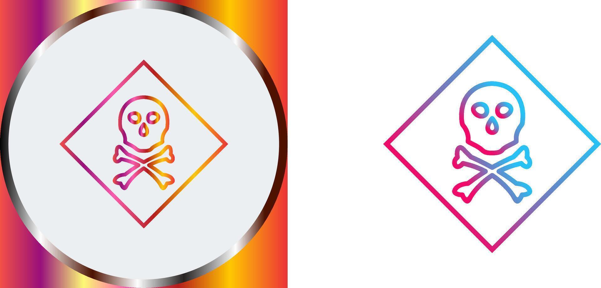 Poisonous Gas Icon Design vector