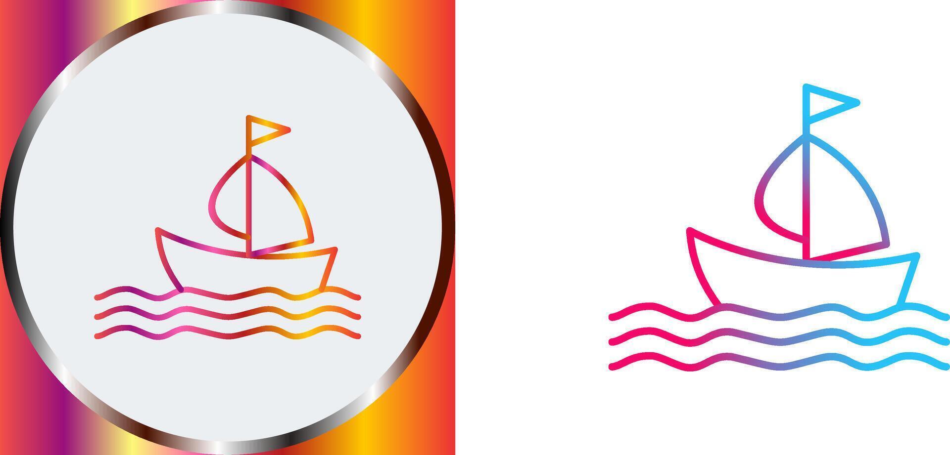 Boat Icon Design vector