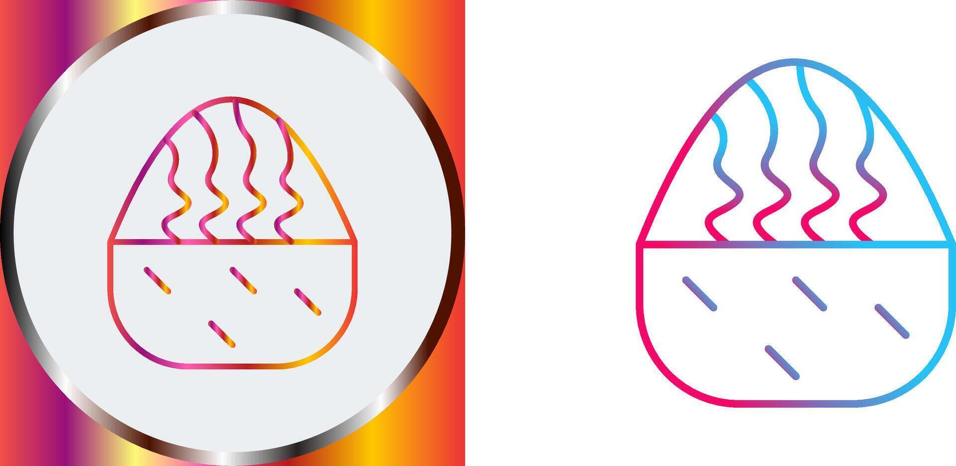 Cream Muffin Icon Design vector