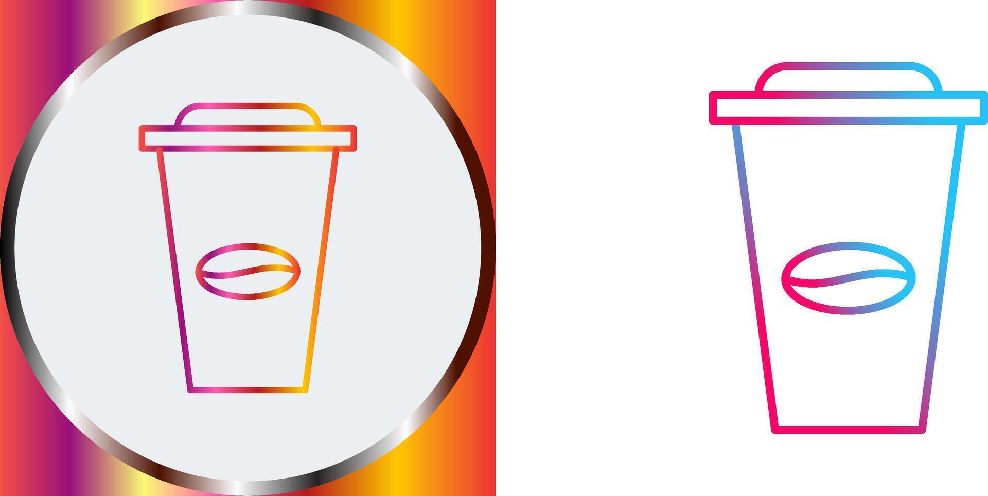 Coffee Cup Icon Design vector