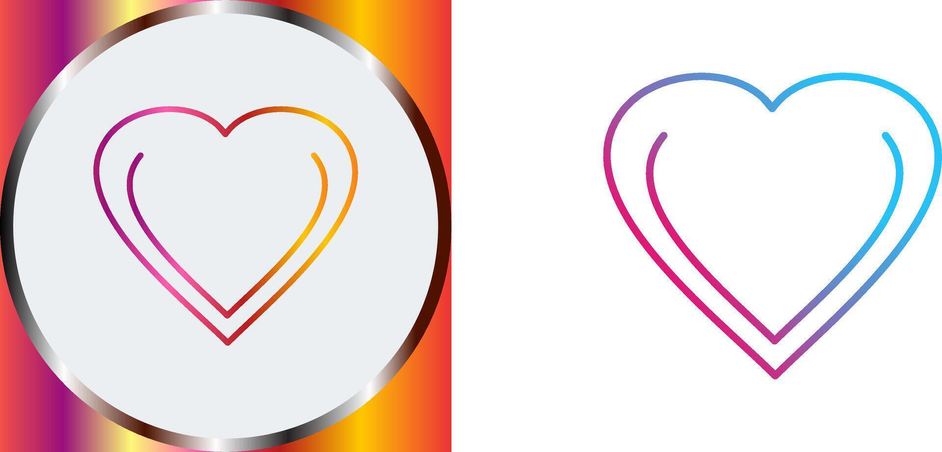Unique Favorite Icon Design vector
