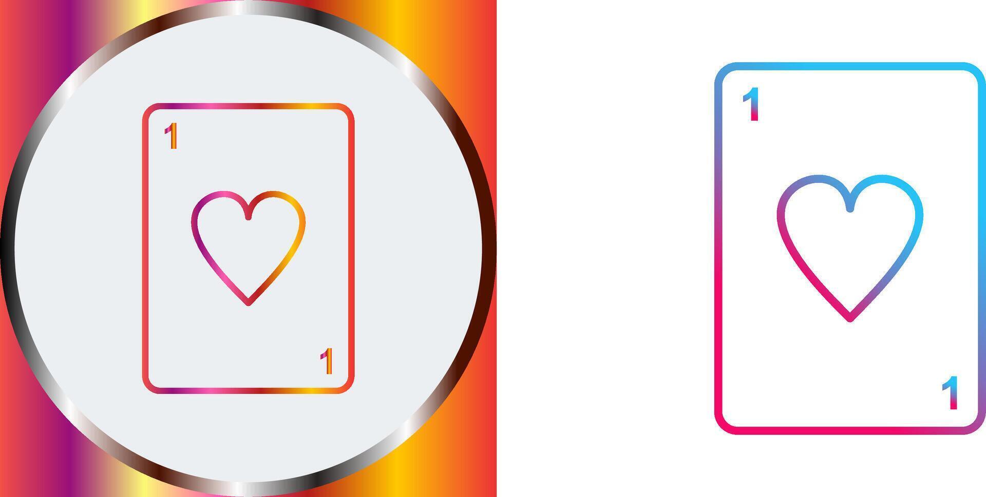 Unique Card Icon Design vector