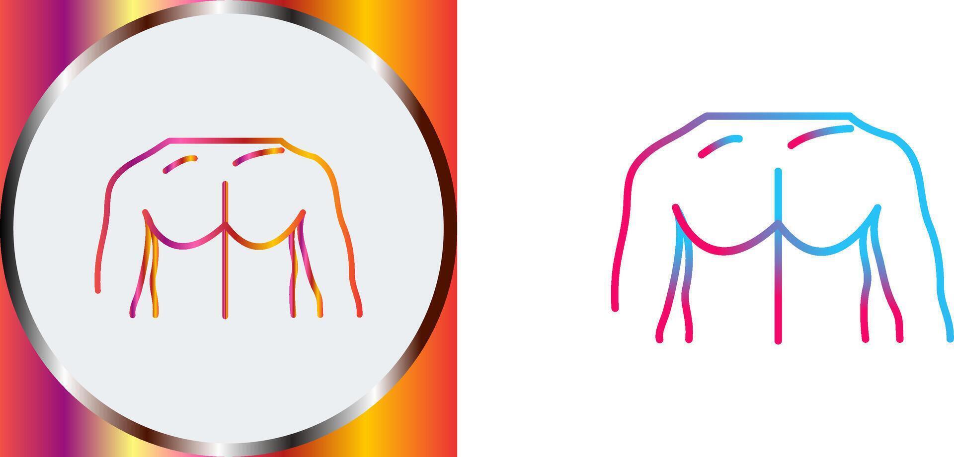 Unique Chest Icon Design vector