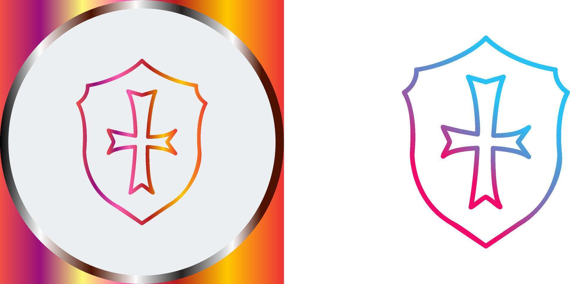 Unique Sheild Icon Design vector