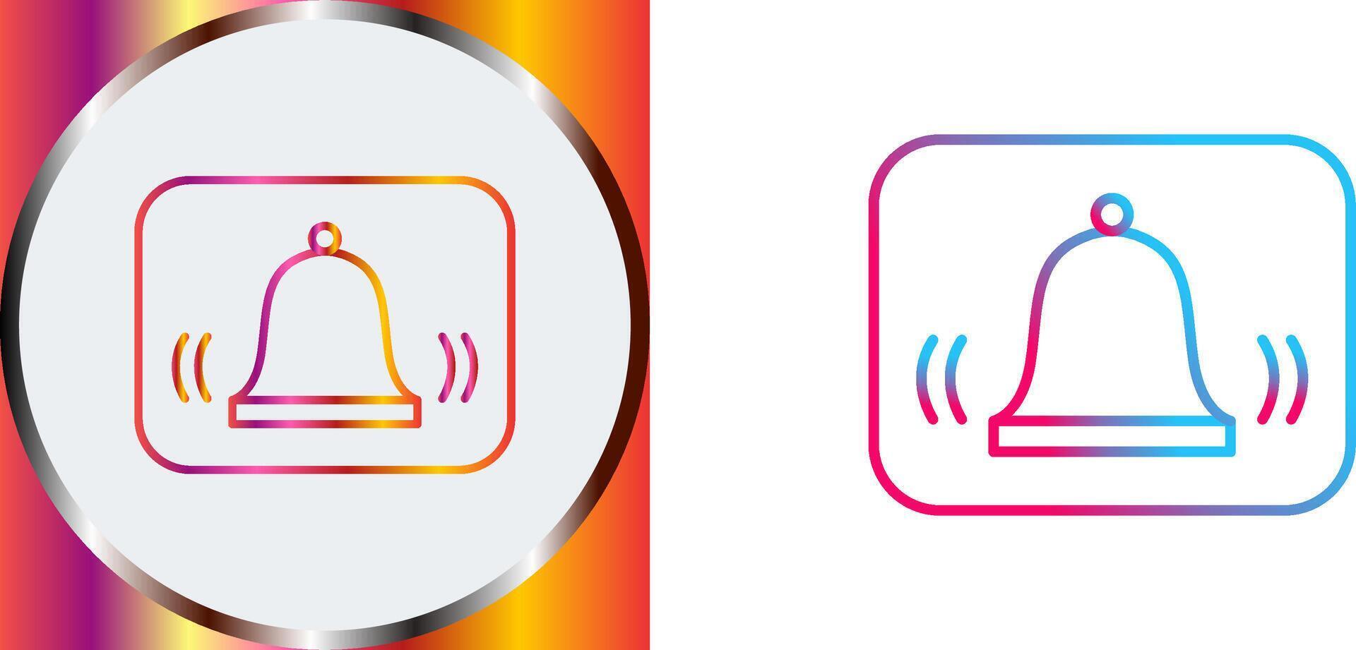 Unique Alarm Icon Design vector