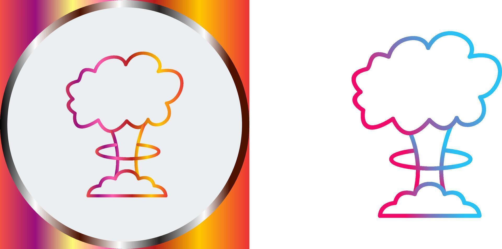 Unique Bomb Blast Icon Design vector