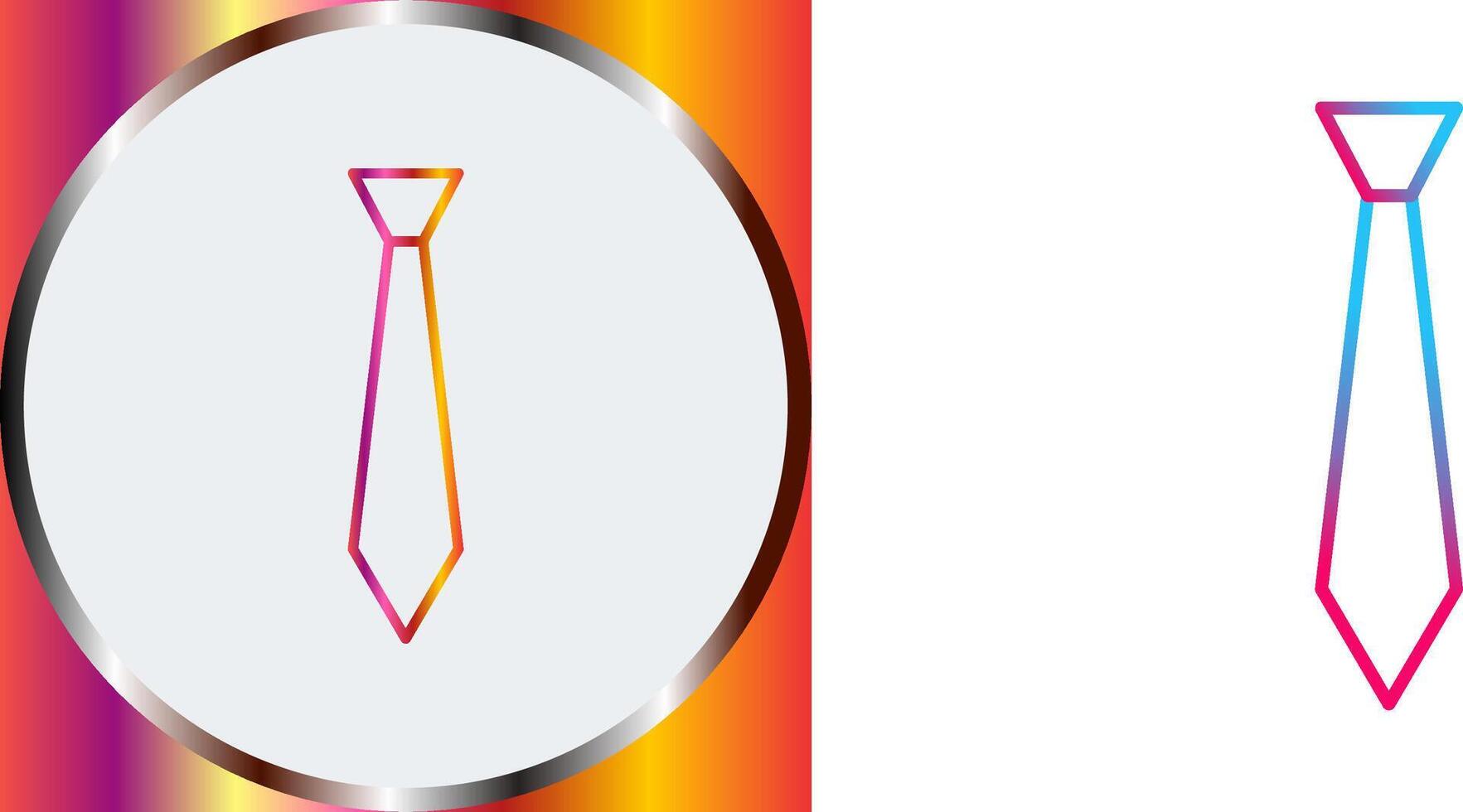 Tie Icon Design vector