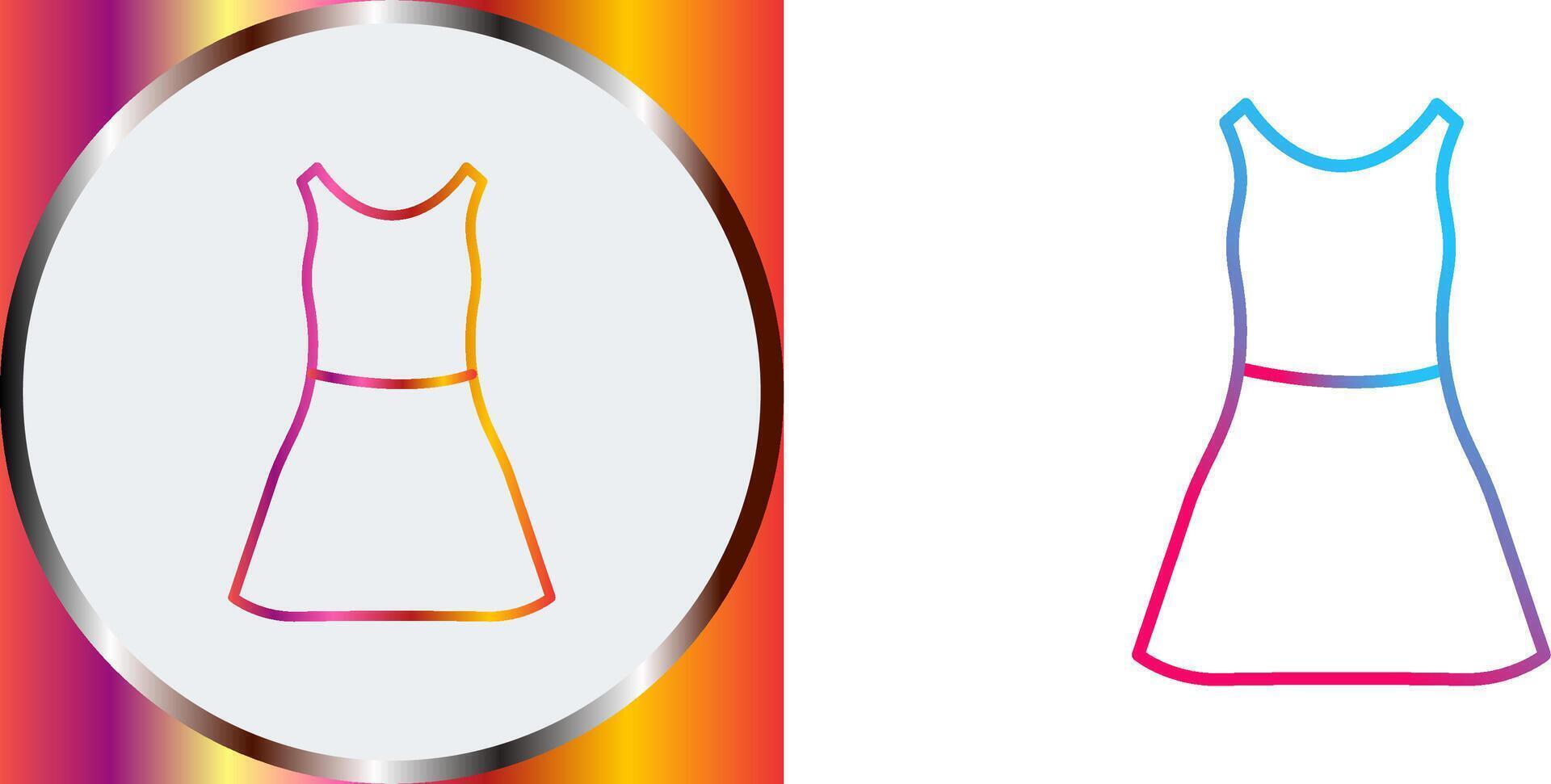 Dress Icon Design vector