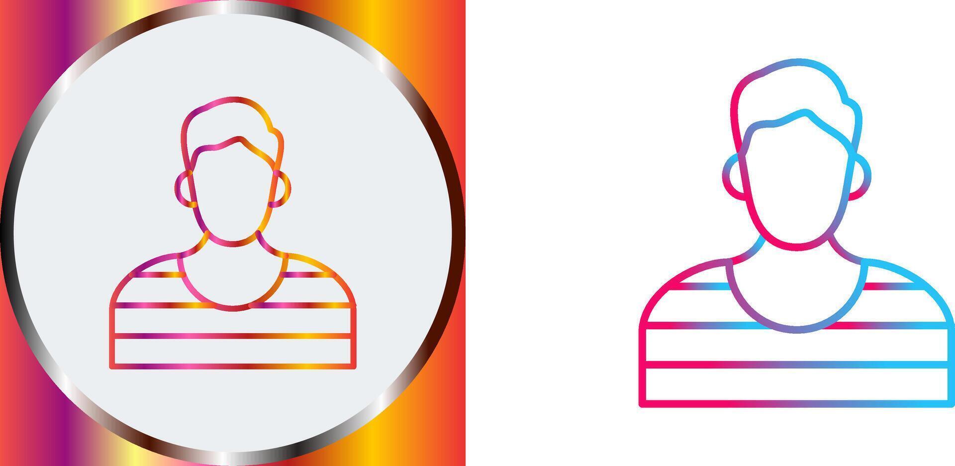 Prisioner Icon Design vector