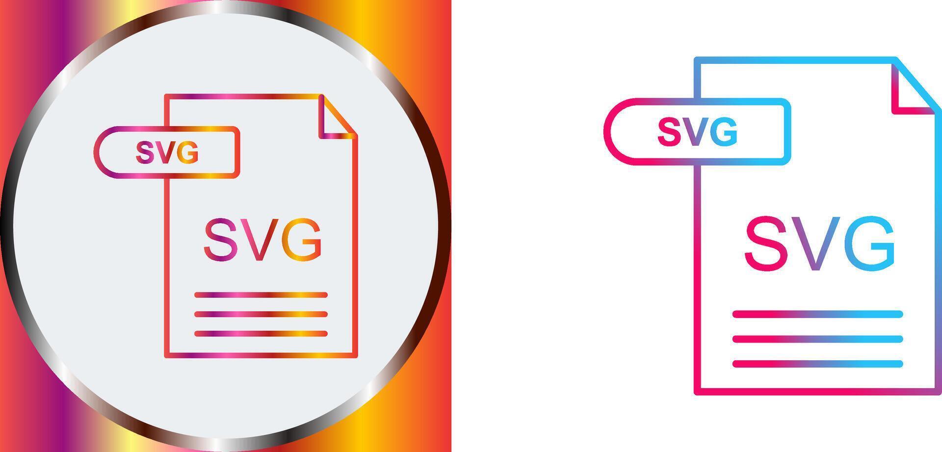 SVG Icon Design vector