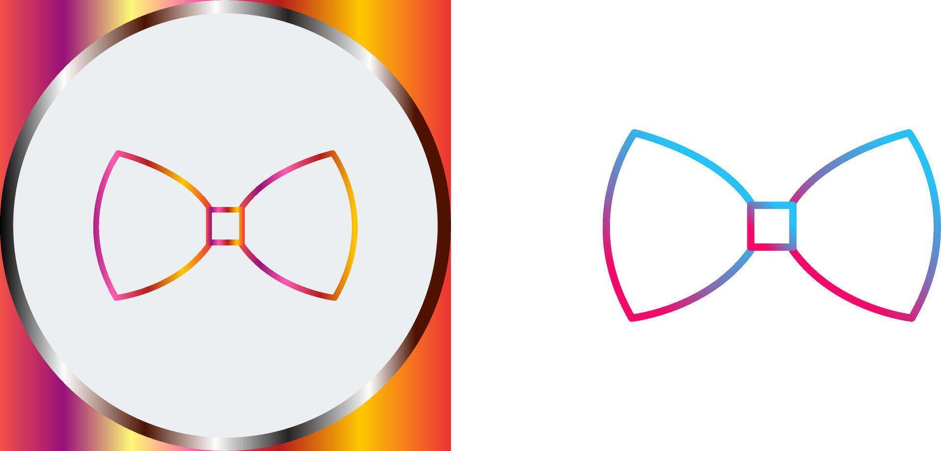 Bow Tie Icon Design vector
