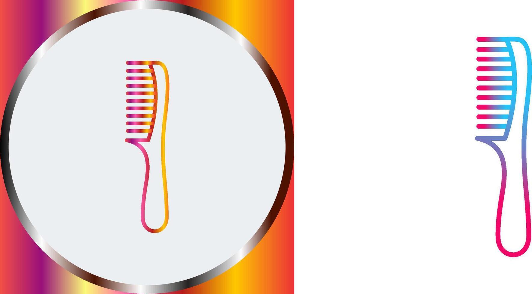 Comb Icon Design vector