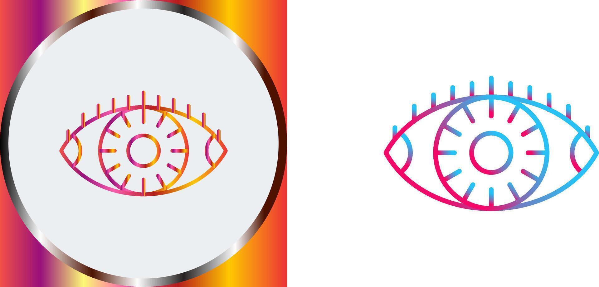 Vision Icon Design vector