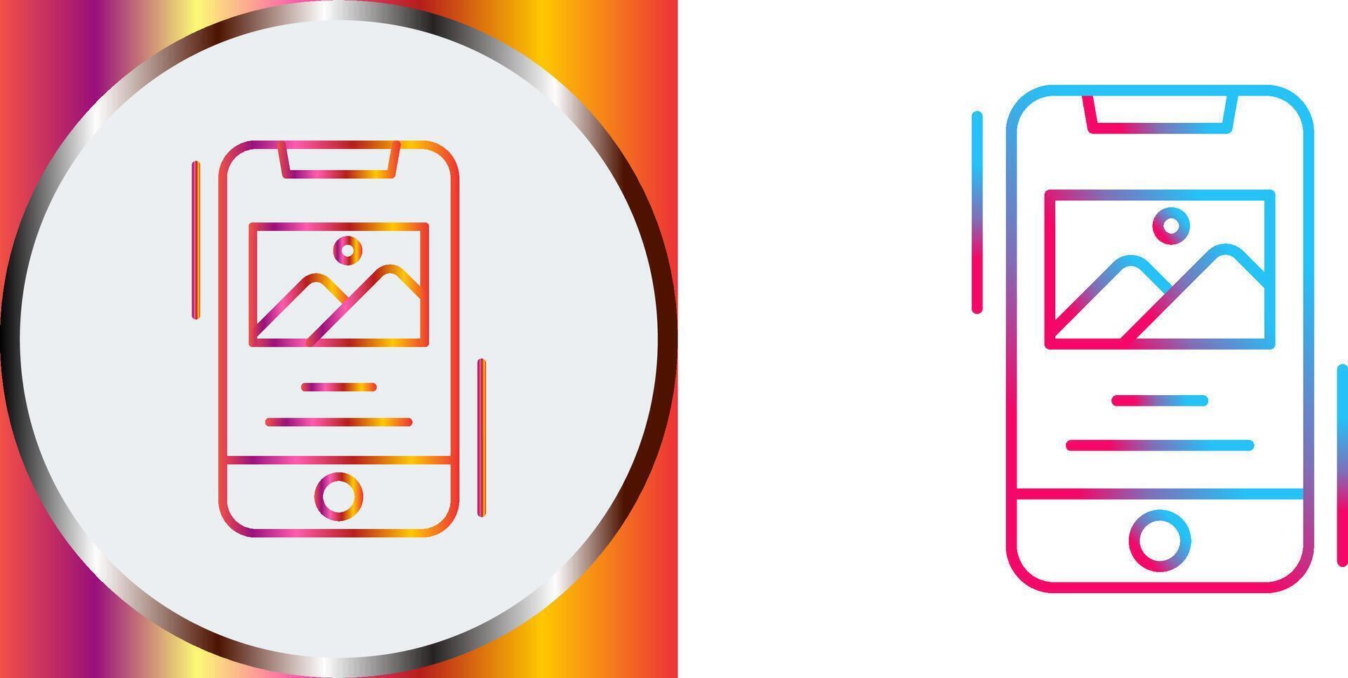 Gallery Icon Design vector