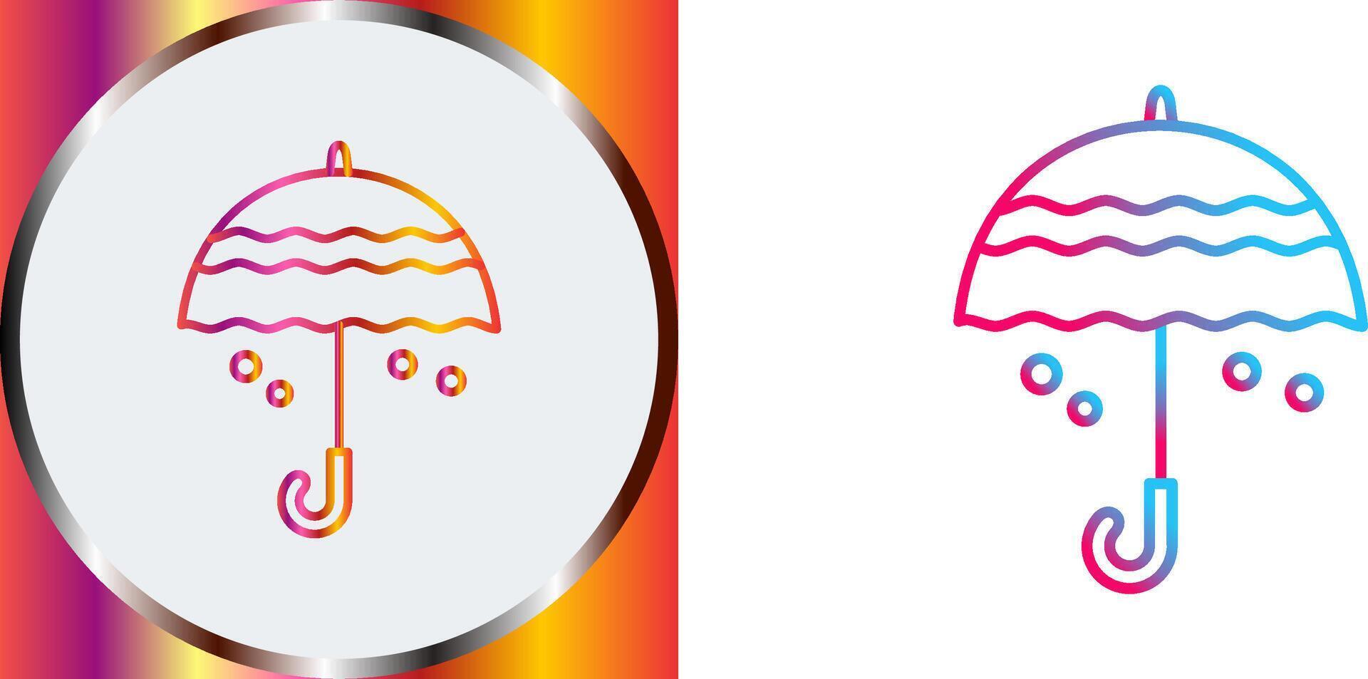 Umbrella Icon Design vector