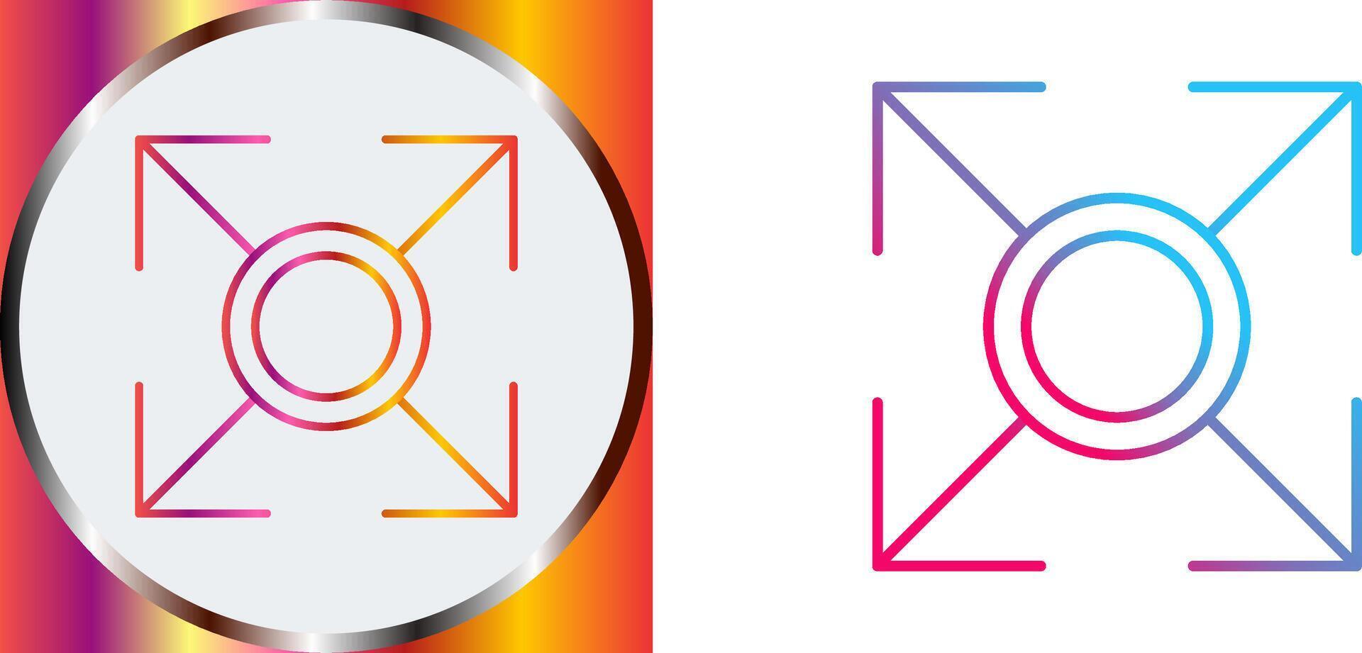 Expand Icon Design vector