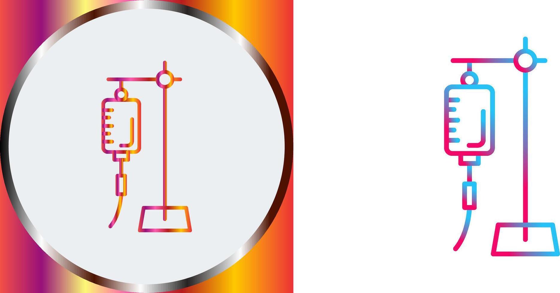 Saline Icon Design vector