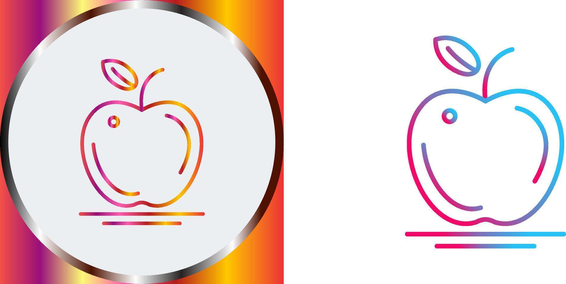 Apple Icon Design vector