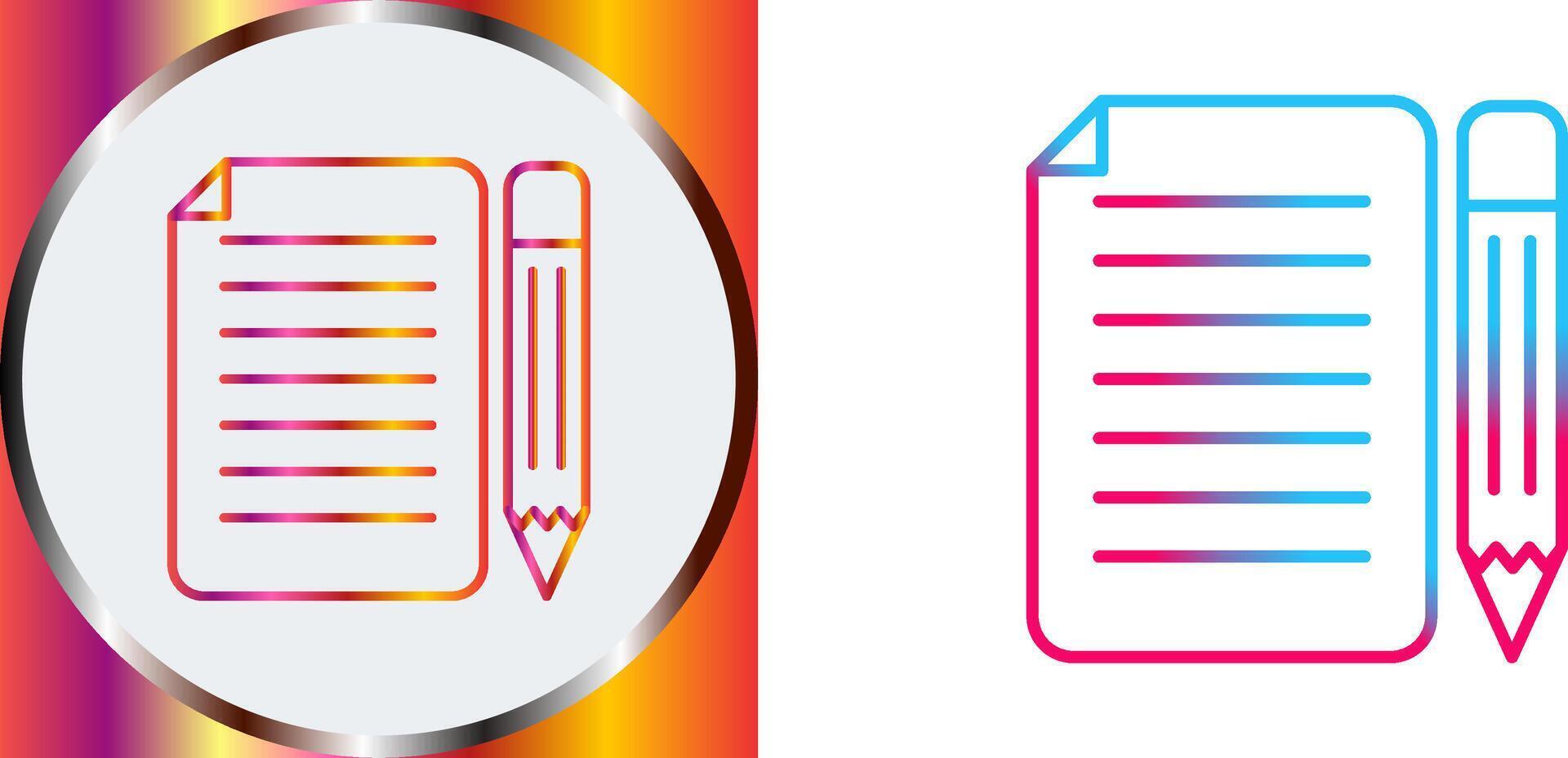 Page Icon Design vector