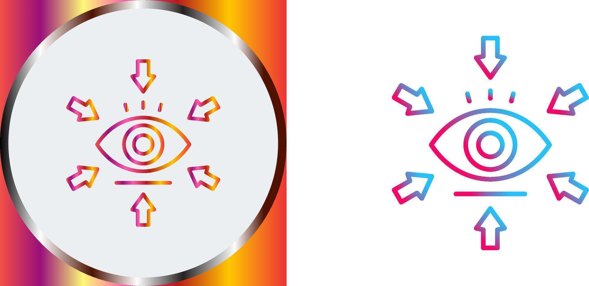 Visualization Icon Design vector