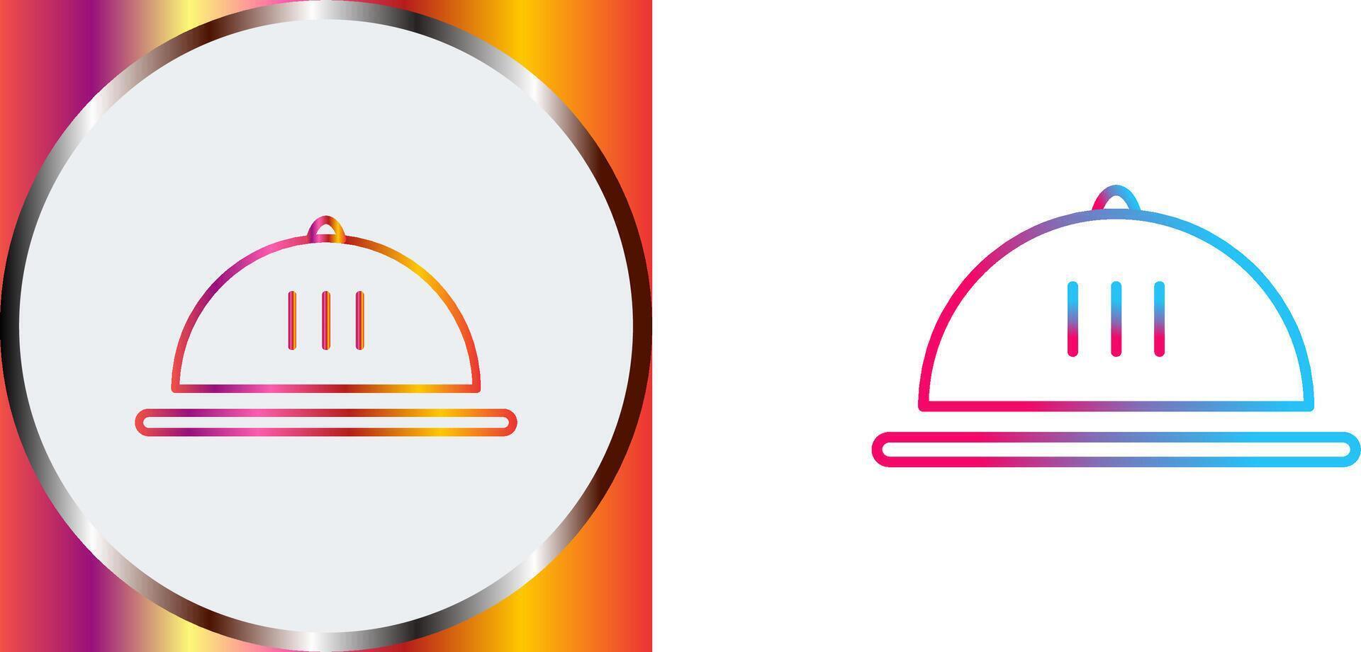 Dish Icon Design vector