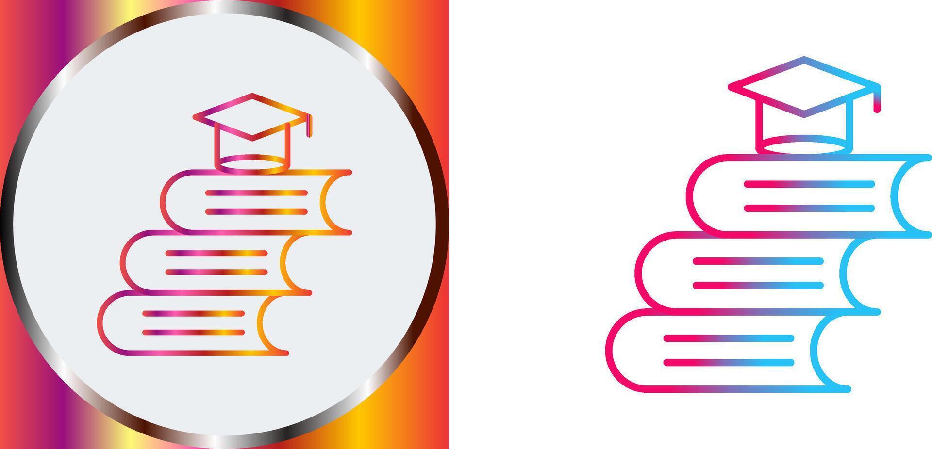 Books Icon Design vector