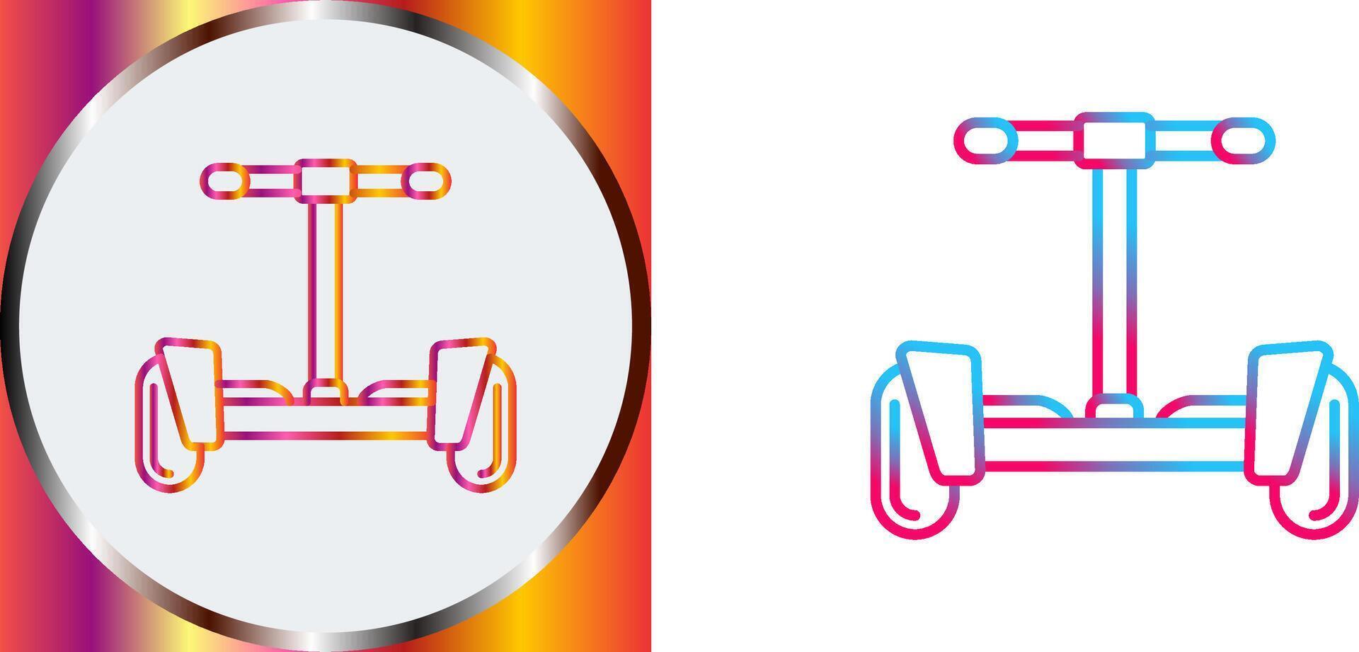 Hoverboard Icon Design vector