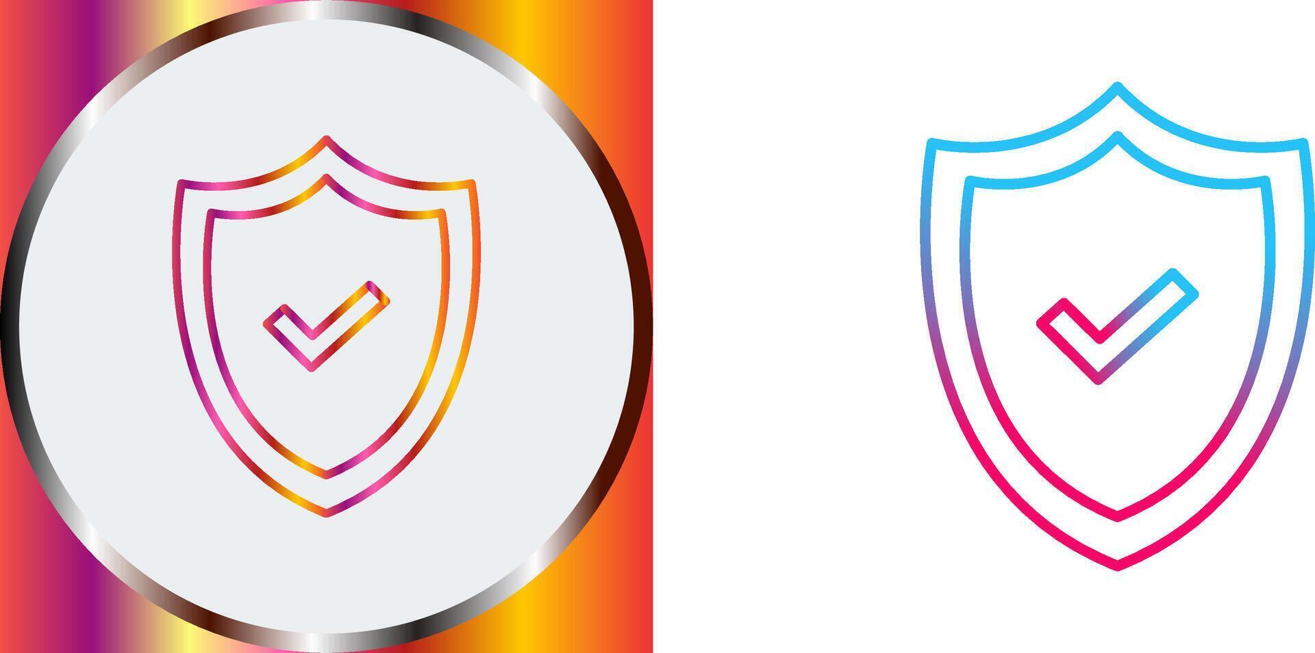 Shield Icon Design vector