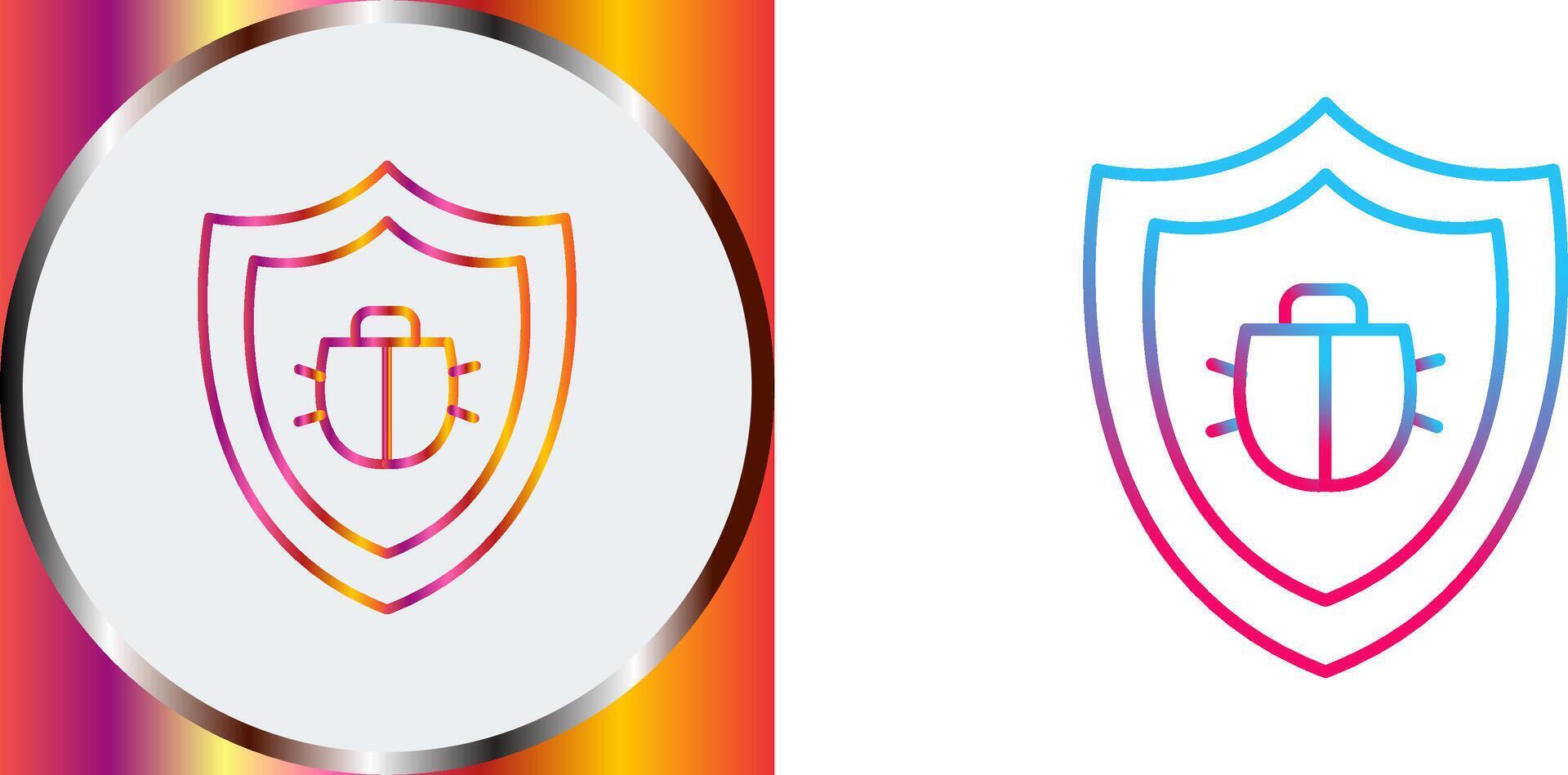 Antivirus Icon Design vector