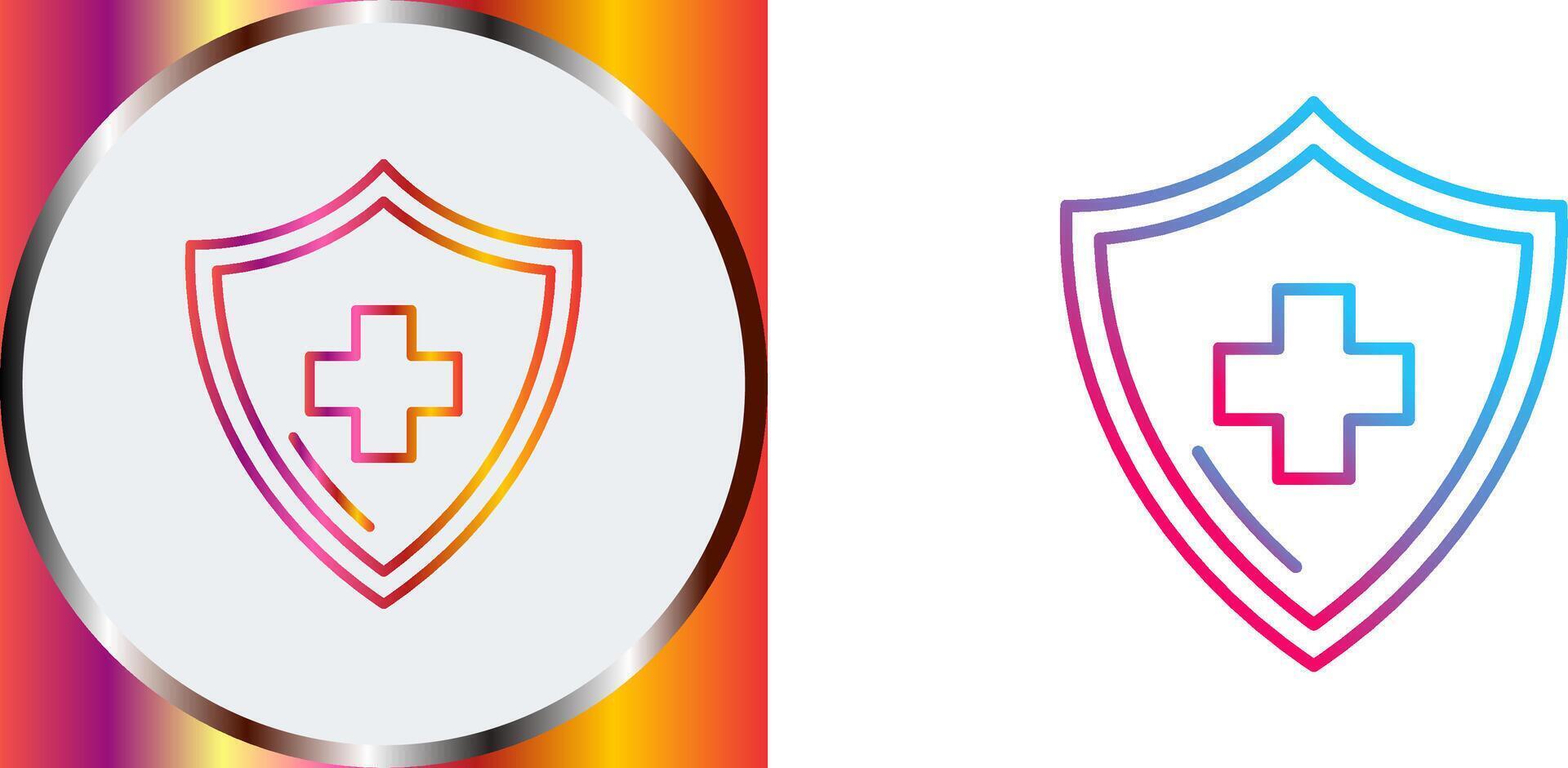 Health Protection Icon Design vector
