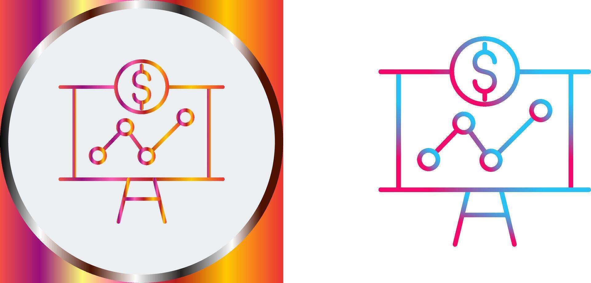 Presentation Icon Design vector