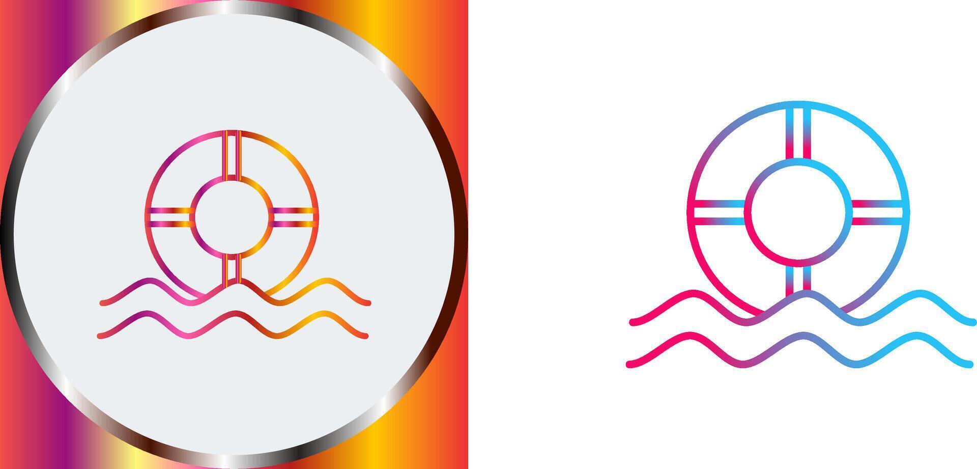 Float Icon Design vector