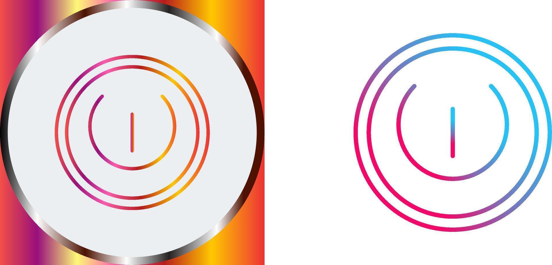 Power Icon Design vector