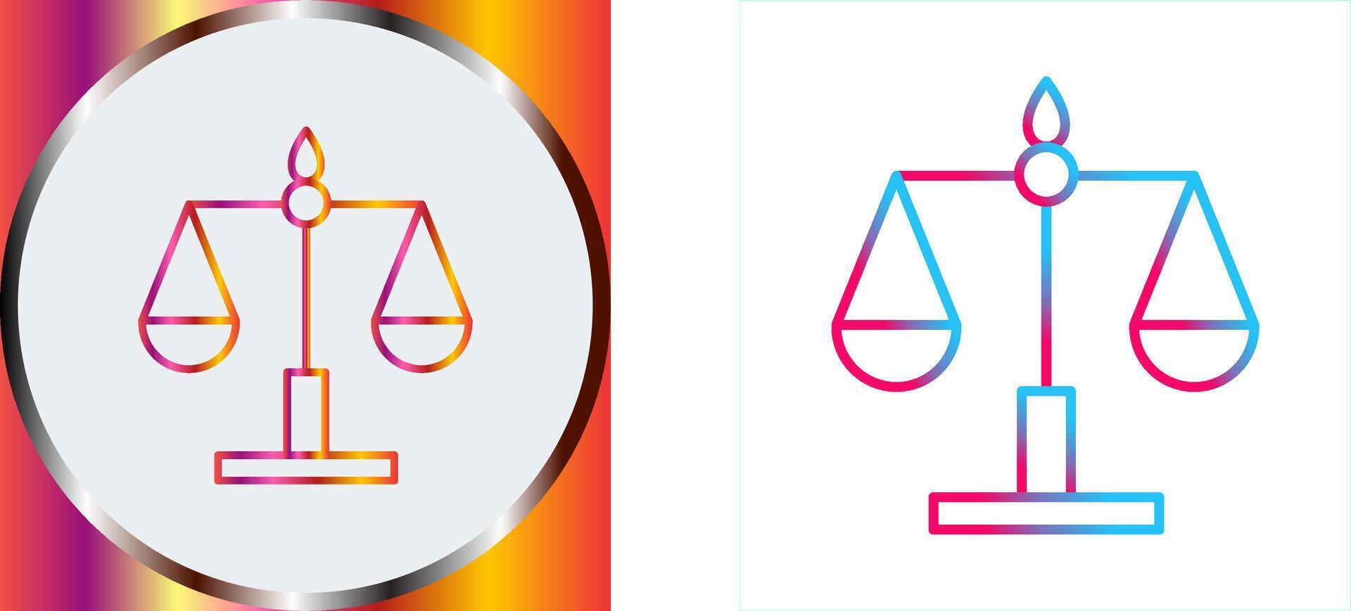 Scale Icon Design vector