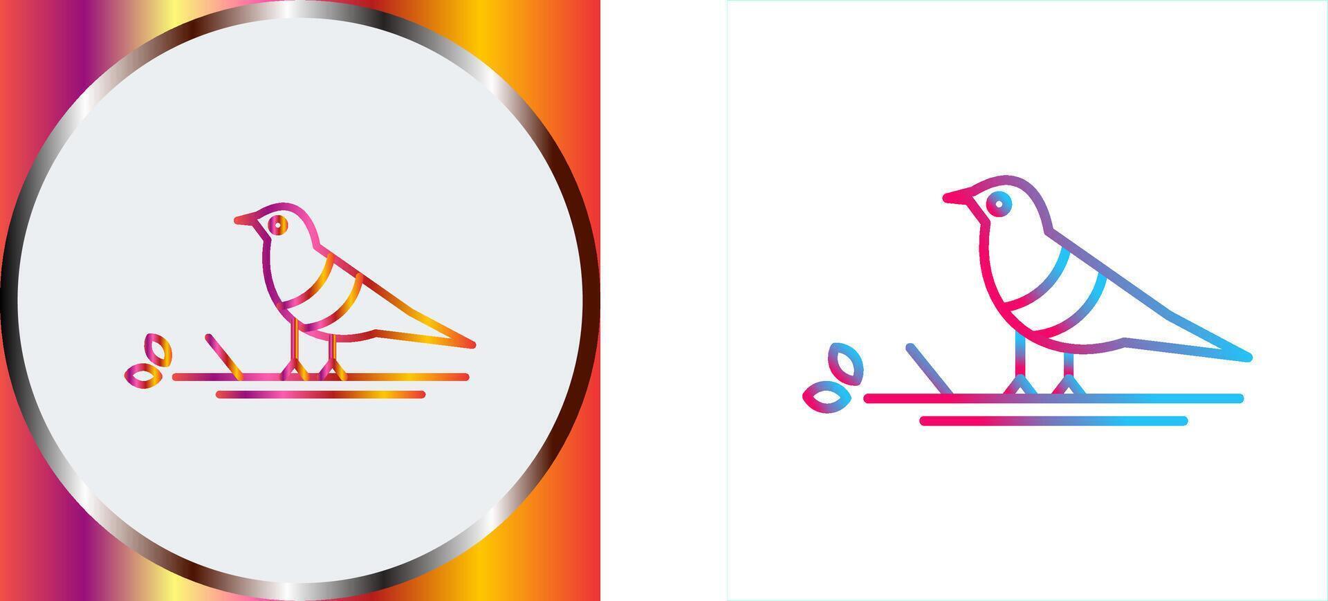 Bird Icon Design vector