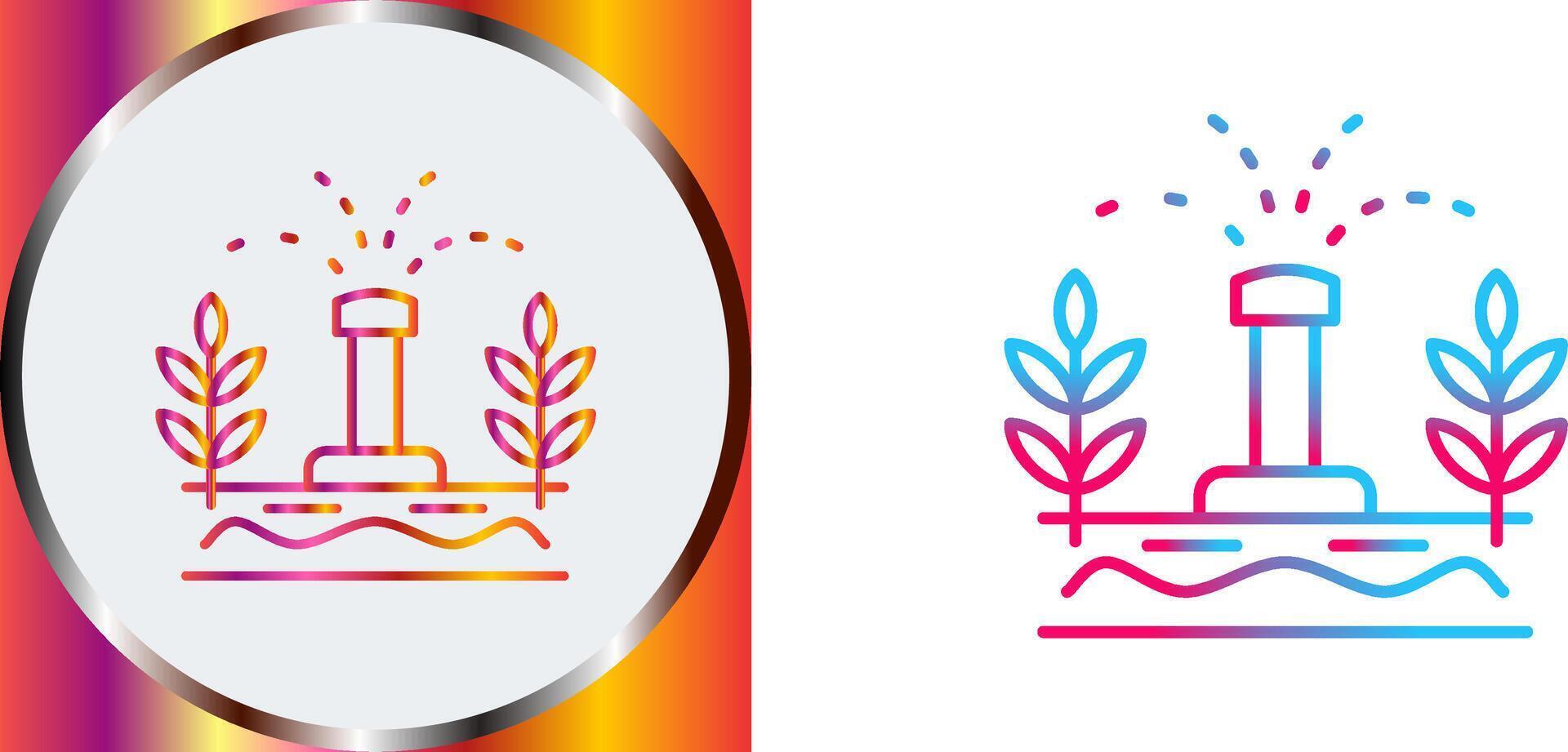 Sprinkler Icon Design vector