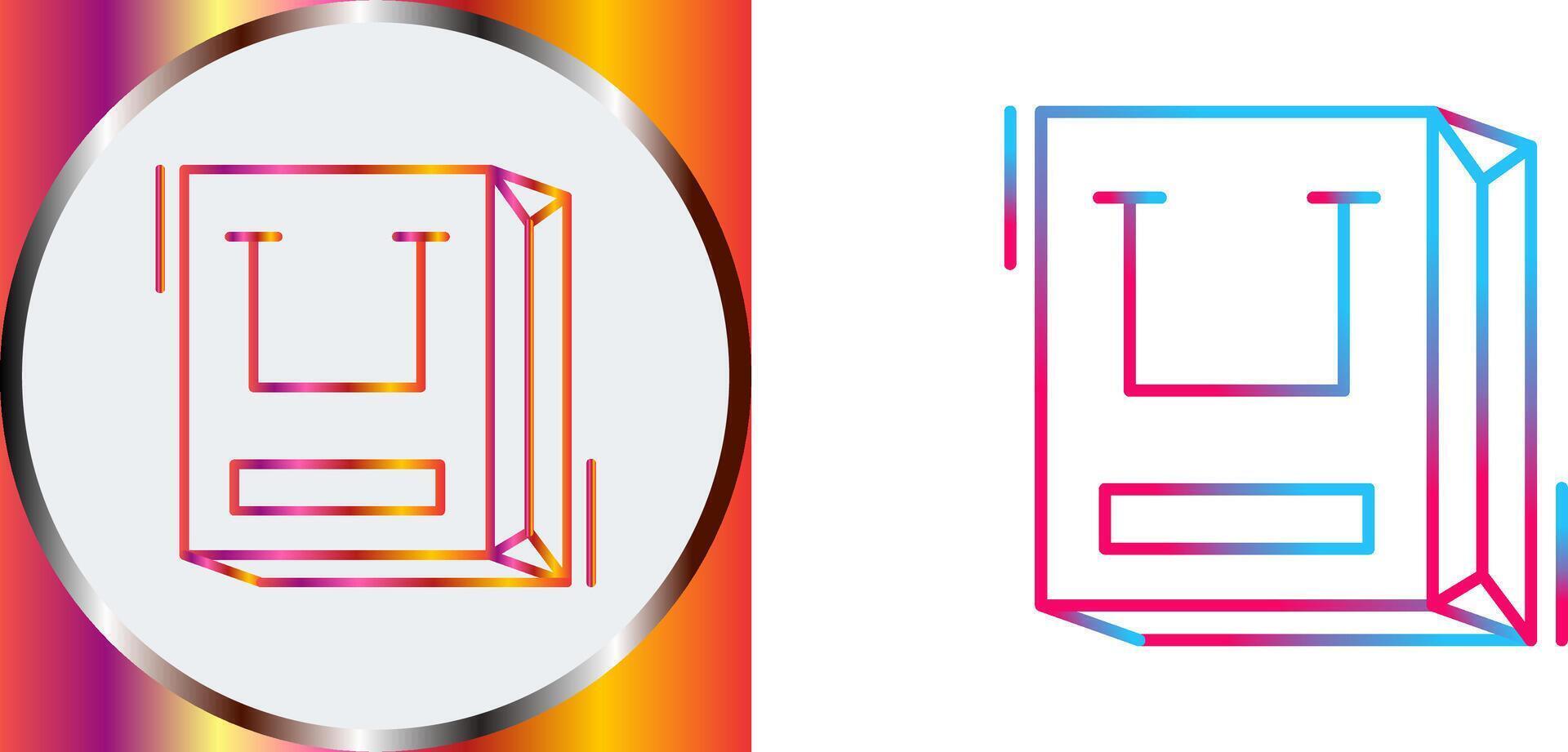 Shopping Bag Icon Design vector