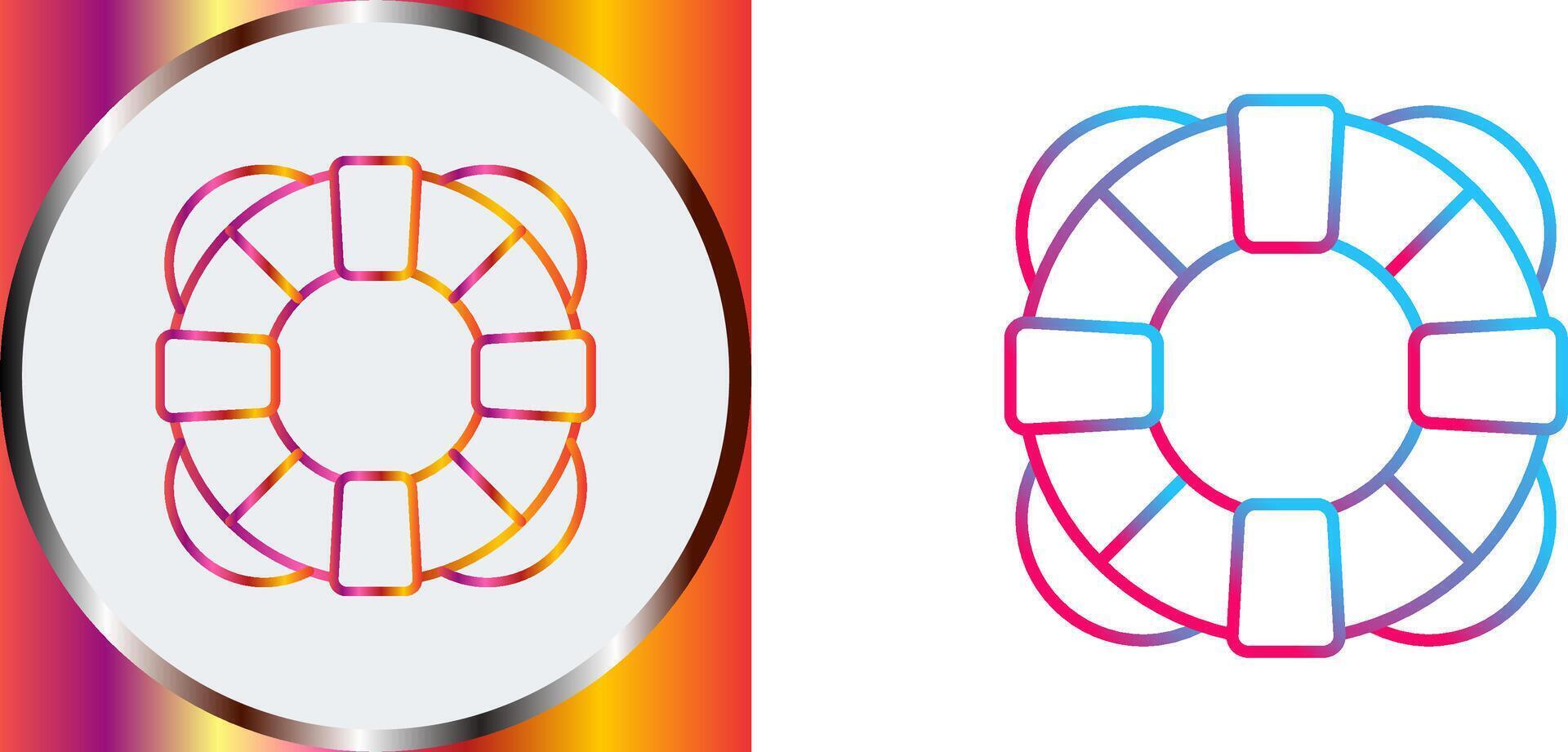 Lifesaver Icon Design vector
